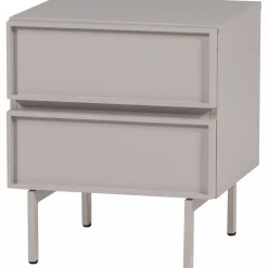 Outlet WOOOD Tours ladekast/nachtkastje 2 lades melamine/MDF Zand