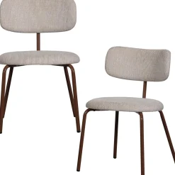 Outlet WOOOD Travis eetkamerstoel Off white