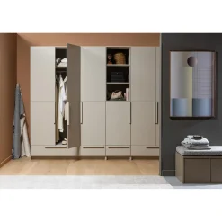 Outlet WOOOD Turner opbergbank grenen mud