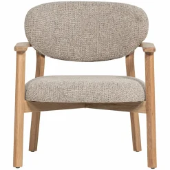 Outlet WOOOD Udar fauteuil met houten frame Naturel