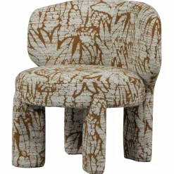 Clearance WOOOD Upke fauteuil met dessin naturel/bruin