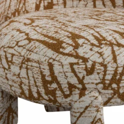 Clearance WOOOD Upke fauteuil met dessin naturel/bruin