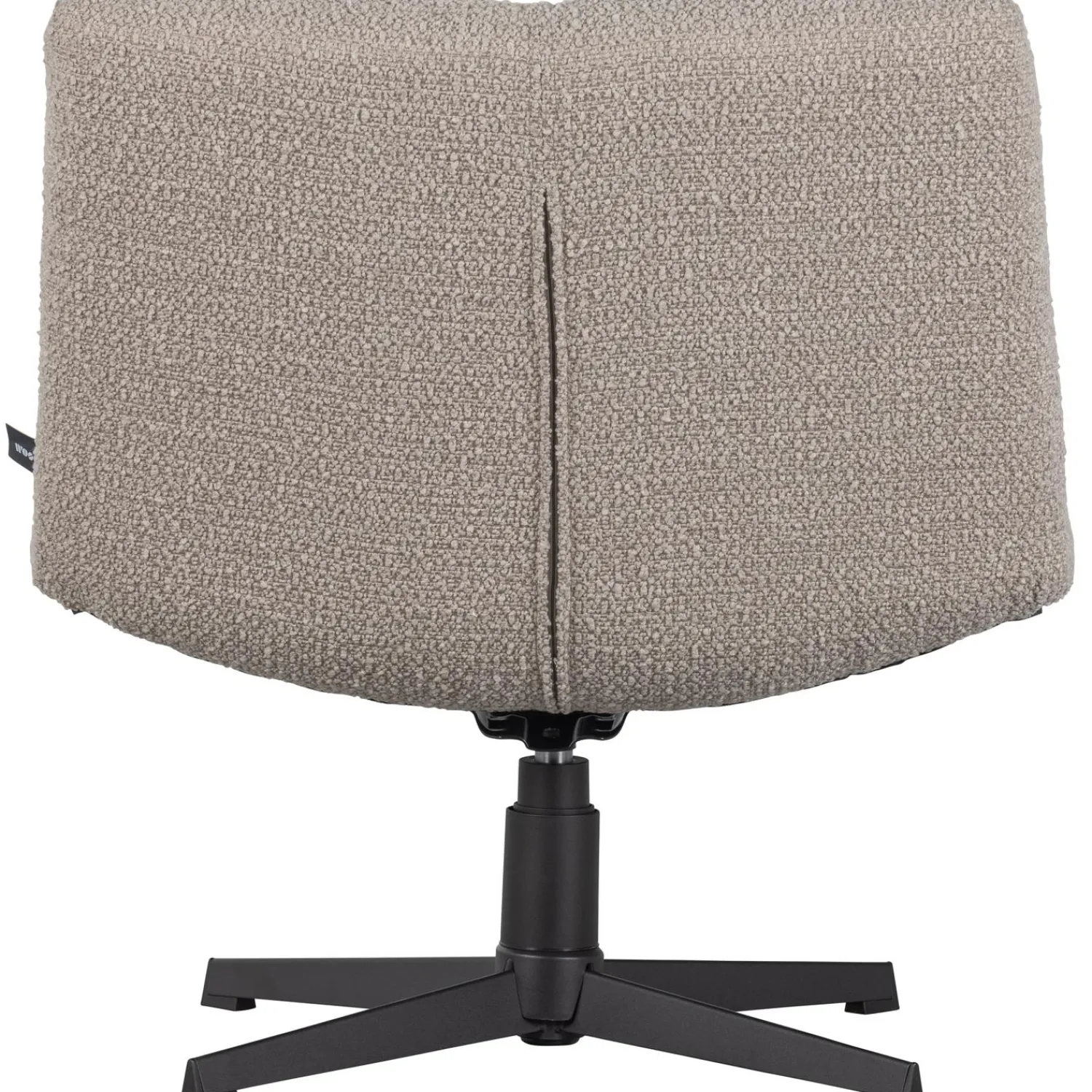 WOOOD Vinny draaifauteuil bouclé zand