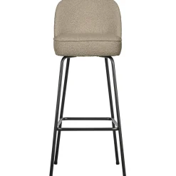 Best WOOOD Vogue barstoel 80 cm bouclé Beige