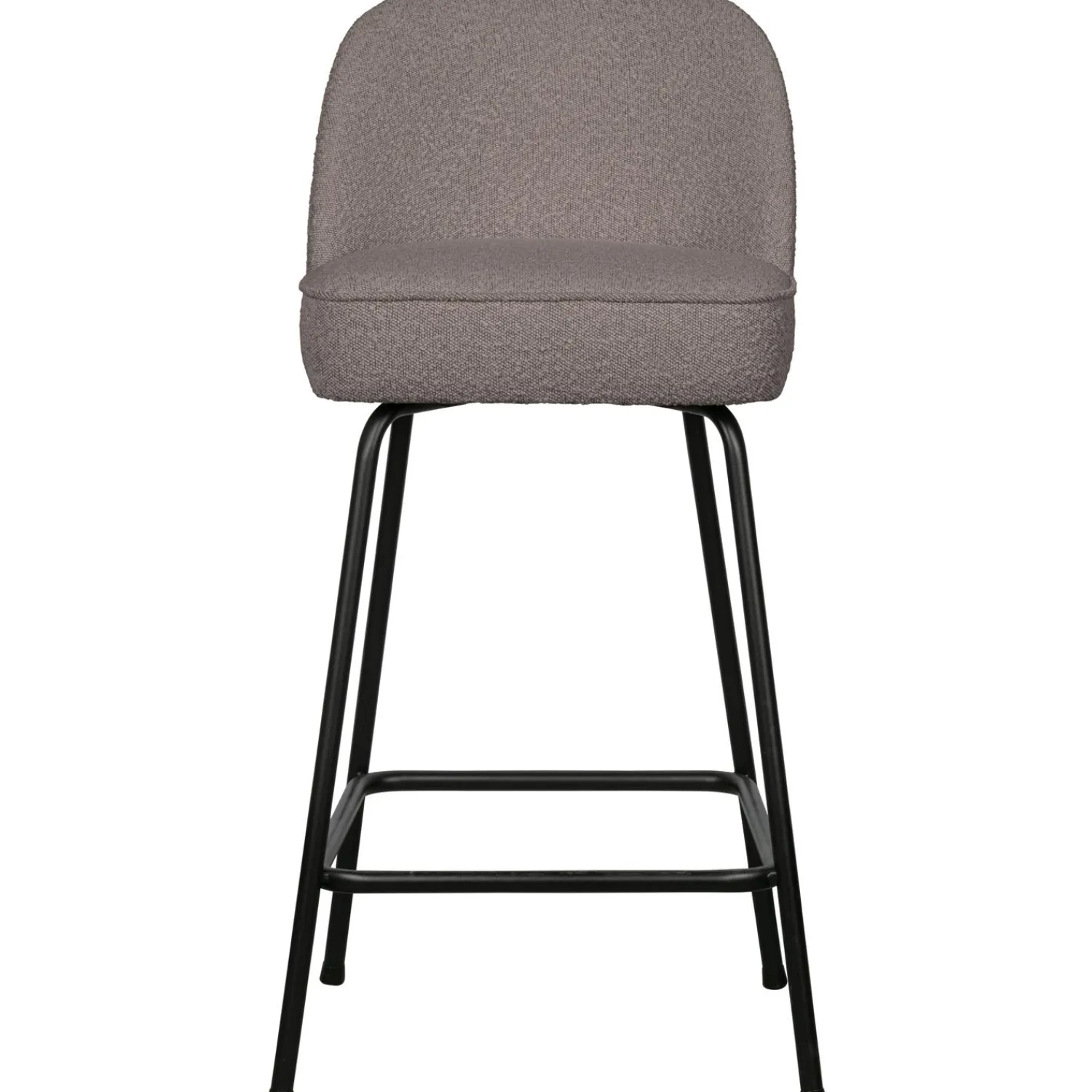 Hot WOOOD Vogue barstoel 65 cm bouclé Nougat