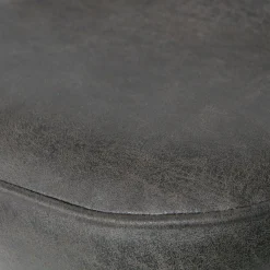 Discount WOOOD Vogue barstoel 65 cm leer Zwart