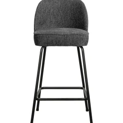 Best WOOOD Vogue barstoel 65 cm structure velvet Mountain
