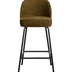 Discount WOOOD Vogue barstoel 65 cm structure velvet Brass