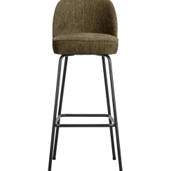 Hot WOOOD Vogue barstoel 80 cm structure velvet Bonsai