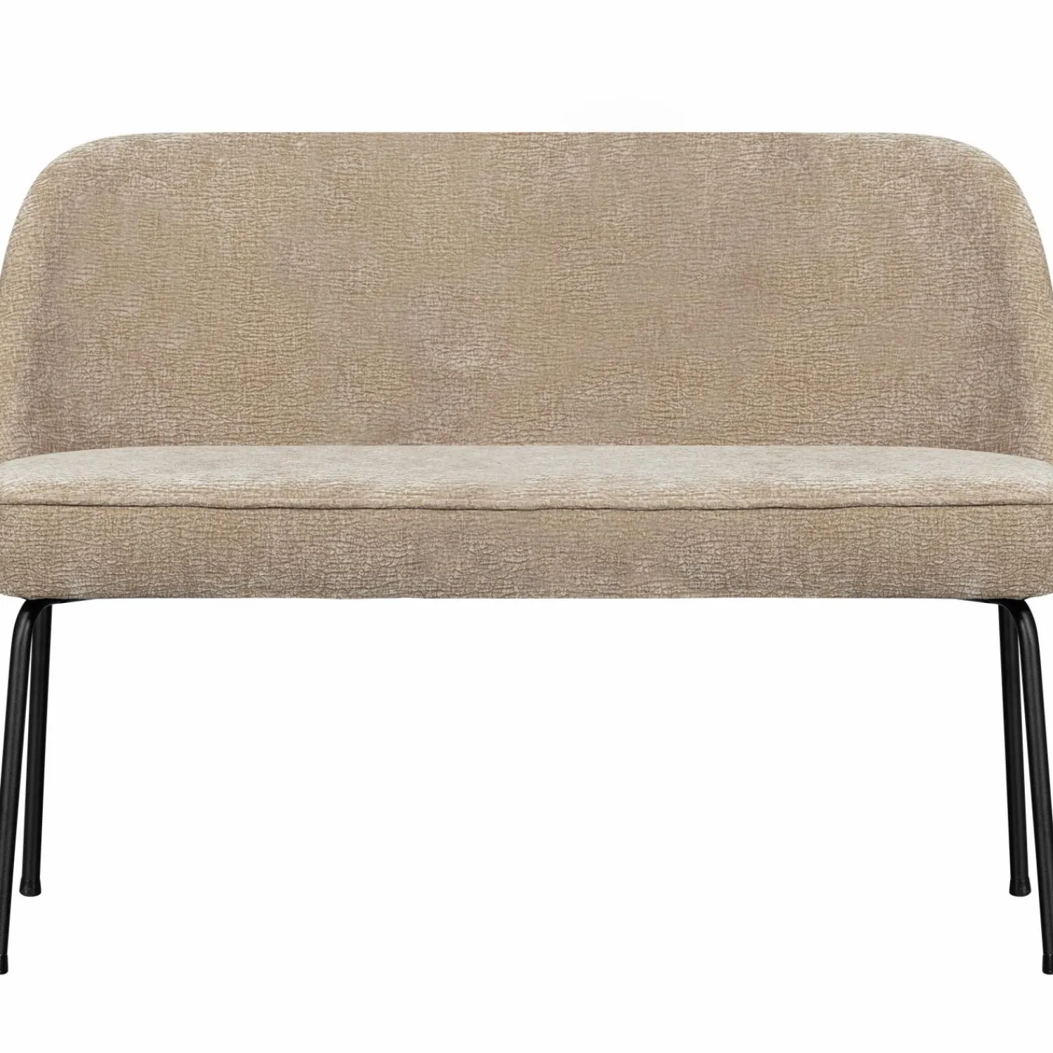 Clearance WOOOD Vogue eetbank 3D chenille Zand