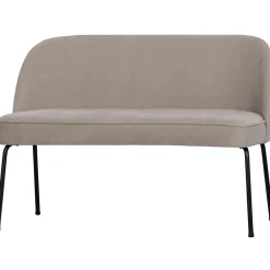 Online WOOOD Vogue eetbank geweven stof Zand