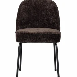 Sale WOOOD Vogue eetkamerstoel 3D chenille Donkerbruin