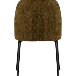 Clearance WOOOD Vogue eetkamerstoel structure velvet Brass