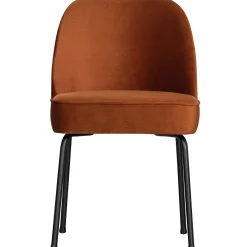 Best WOOOD Vogue eetkamerstoel velvet Roest