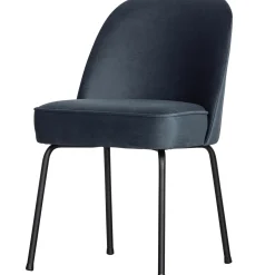 Discount WOOOD Vogue eetkamerstoel velvet groen Blauw