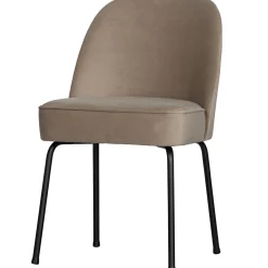 Online WOOOD Vogue eetkamerstoel velvet Khaki