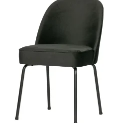 Best WOOOD Vogue eetkamerstoel velvet Zwart
