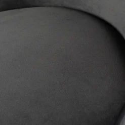 Best WOOOD Vogue eetkamerstoel velvet Zwart