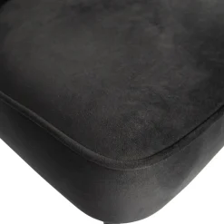 Best WOOOD Vogue eetkamerstoel velvet Zwart
