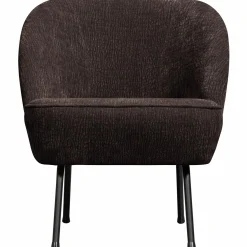 Best WOOOD Vogue fauteuil 3D chenille Donkerbruin