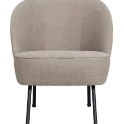 Outlet WOOOD Vogue fauteuil geweven stof Zand