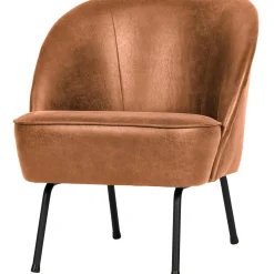 Hot WOOOD Vogue fauteuil leer Cognac