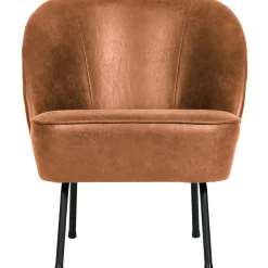 Hot WOOOD Vogue fauteuil leer Cognac