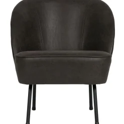 Sale WOOOD Vogue fauteuil leer Zwart