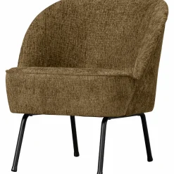 Clearance WOOOD Vogue fauteuil structure velvet Brass