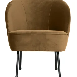 New WOOOD Vogue fauteuil velvet Honinggeel