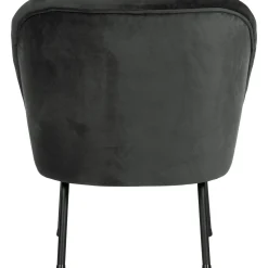 Best WOOOD Vogue fauteuil velvet Zwart