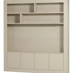 Clearance WOOOD Wallcover wandkast 210 cm grenen dust