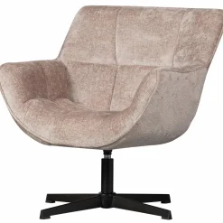 Outlet WOOOD Wibo draaifauteuil taupe