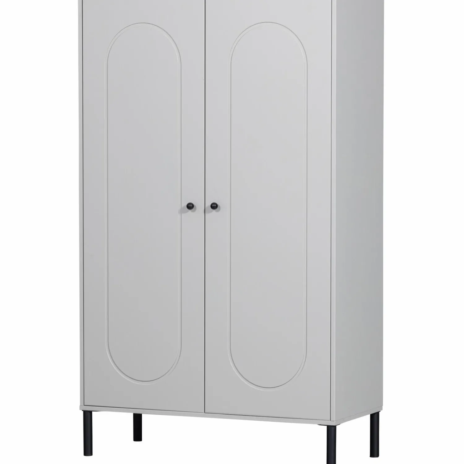 Online WOOOD Xina lage kast grenen wolkengrijs