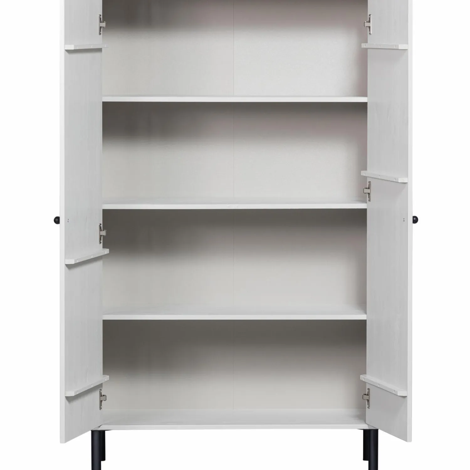 Online WOOOD Xina lage kast grenen wolkengrijs