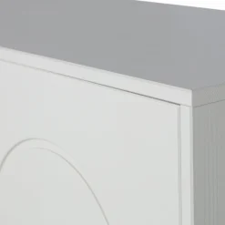 Online WOOOD Xina lage kast grenen wolkengrijs