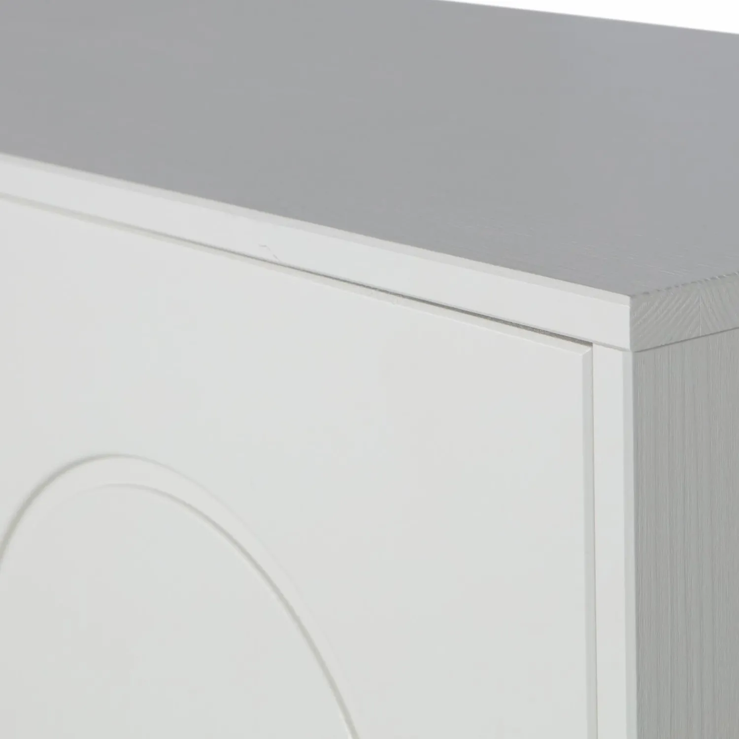 Online WOOOD Xina lage kast grenen wolkengrijs