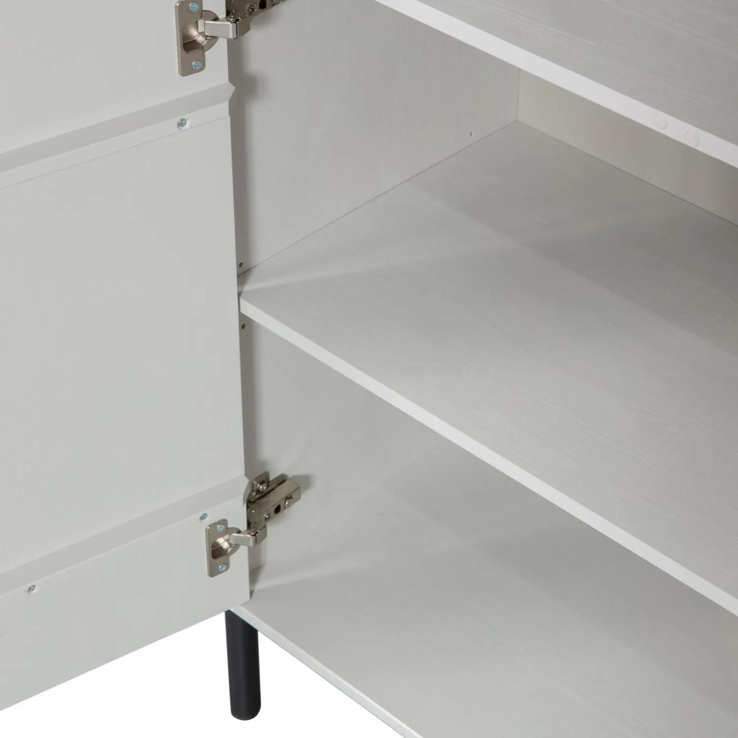 Online WOOOD Xina lage kast grenen wolkengrijs