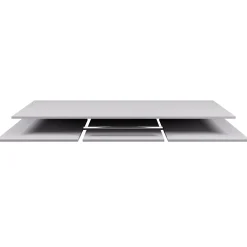 Outlet WOOOD Xina optiepakket t.b.v. garderobekast grenen wolkengrijs