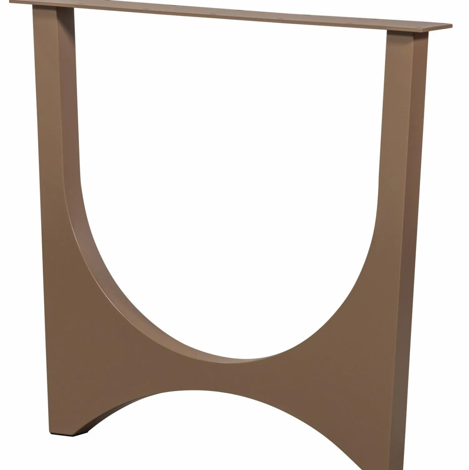 WOOOD Zaandam design poot metaal donker zand 1 stuks