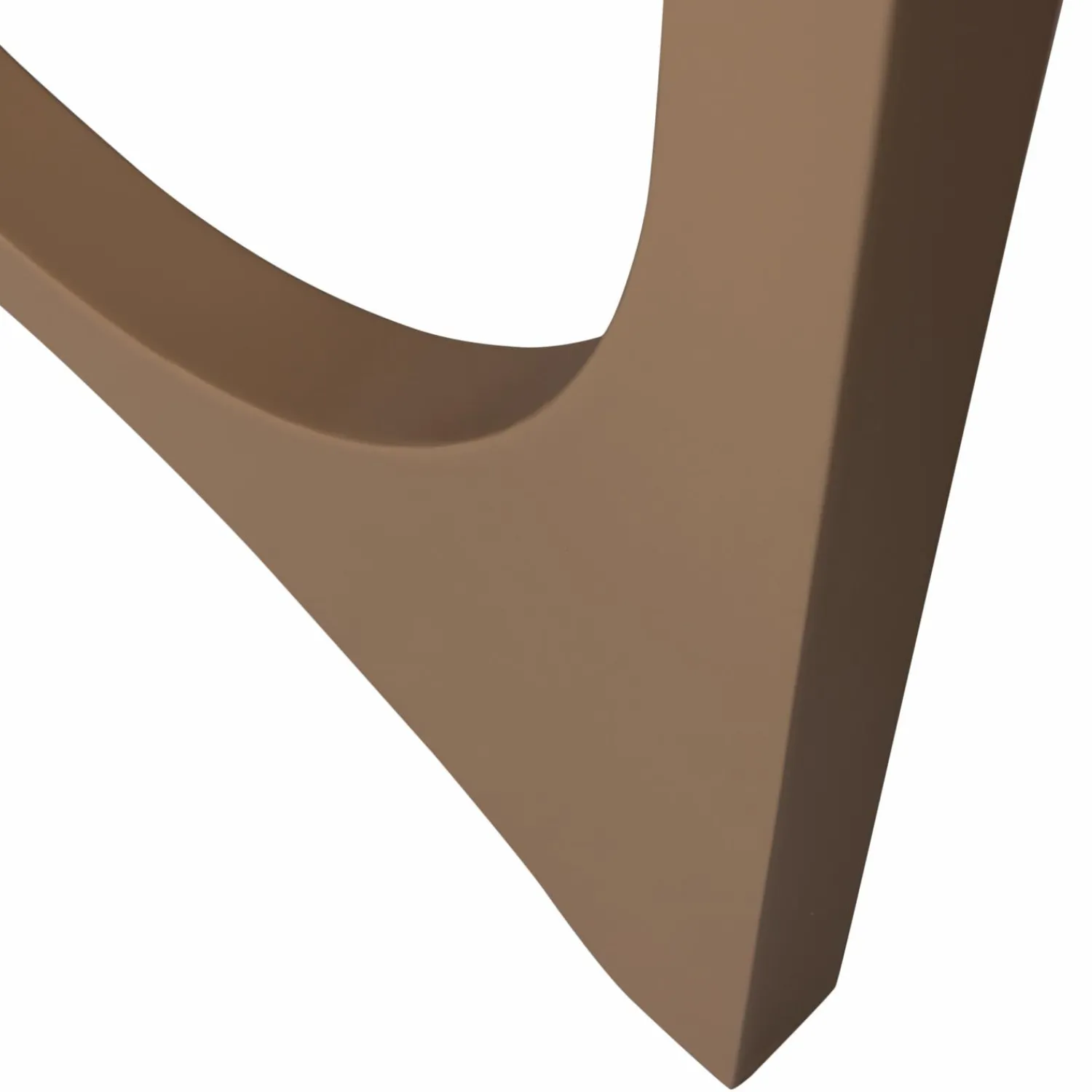 WOOOD Zaandam design poot metaal donker zand 1 stuks