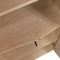 Outlet WOOOD Zuma hoge kast 67 cm eiken transparant