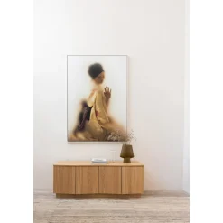 Hot WOOOD Zuma tv meubel 133 cm eiken transparant