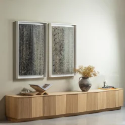 Best WOOOD Zuma tv meubel 200 cm eiken transparant